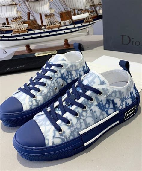 dior b23 low top red blue oblique|dior men's low top sneakers.